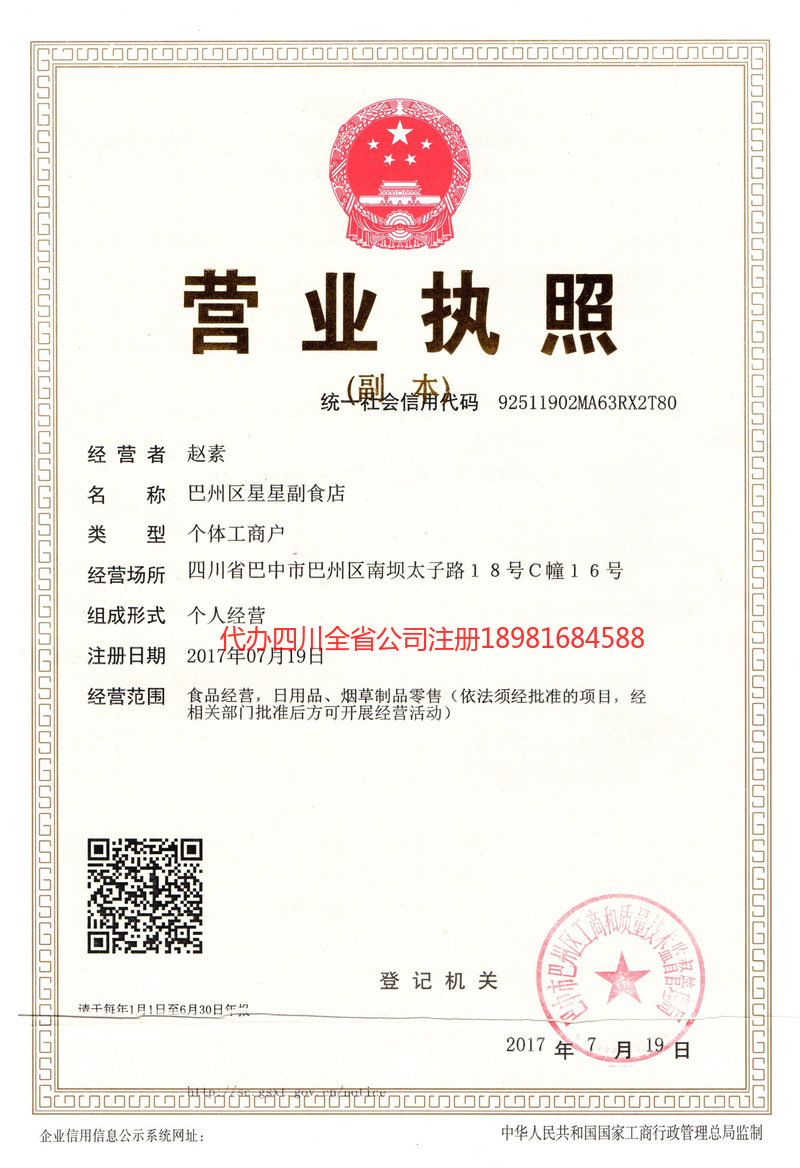 乐山乐山星星副食店